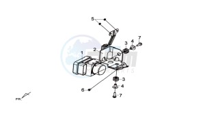 MAXSYM 600I ABS drawing ABS CIRCUIT REGULATOR