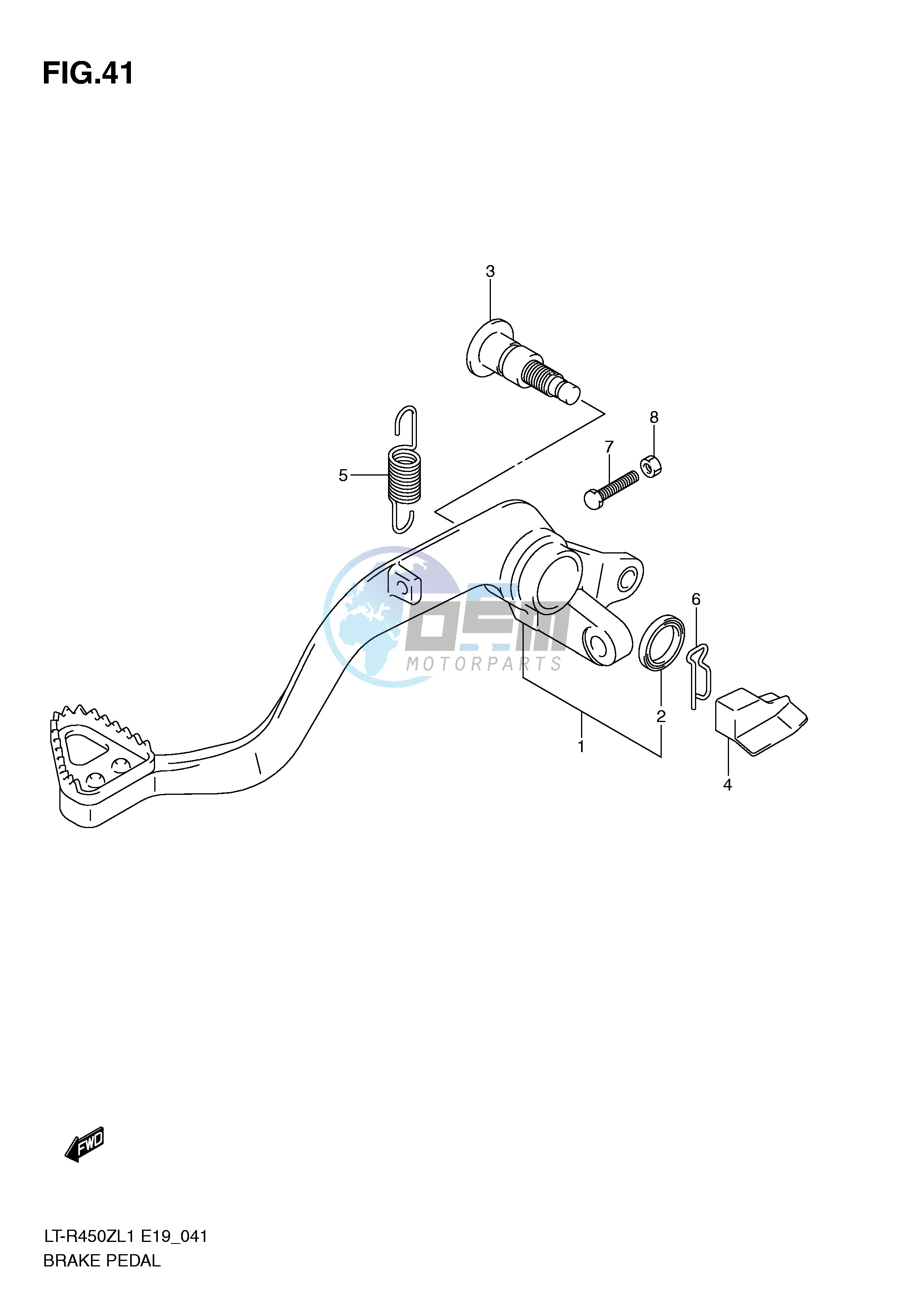 BRAKE PEDAL