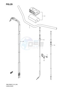 RM-Z250 (E19) drawing HANDLEBAR