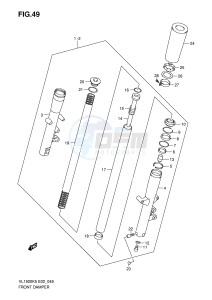 VL1500 (E2) drawing FRONT DAMPER