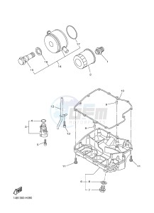 YZF-R1 998 R1 (1KBJ 1KBK) drawing OIL CLEANER