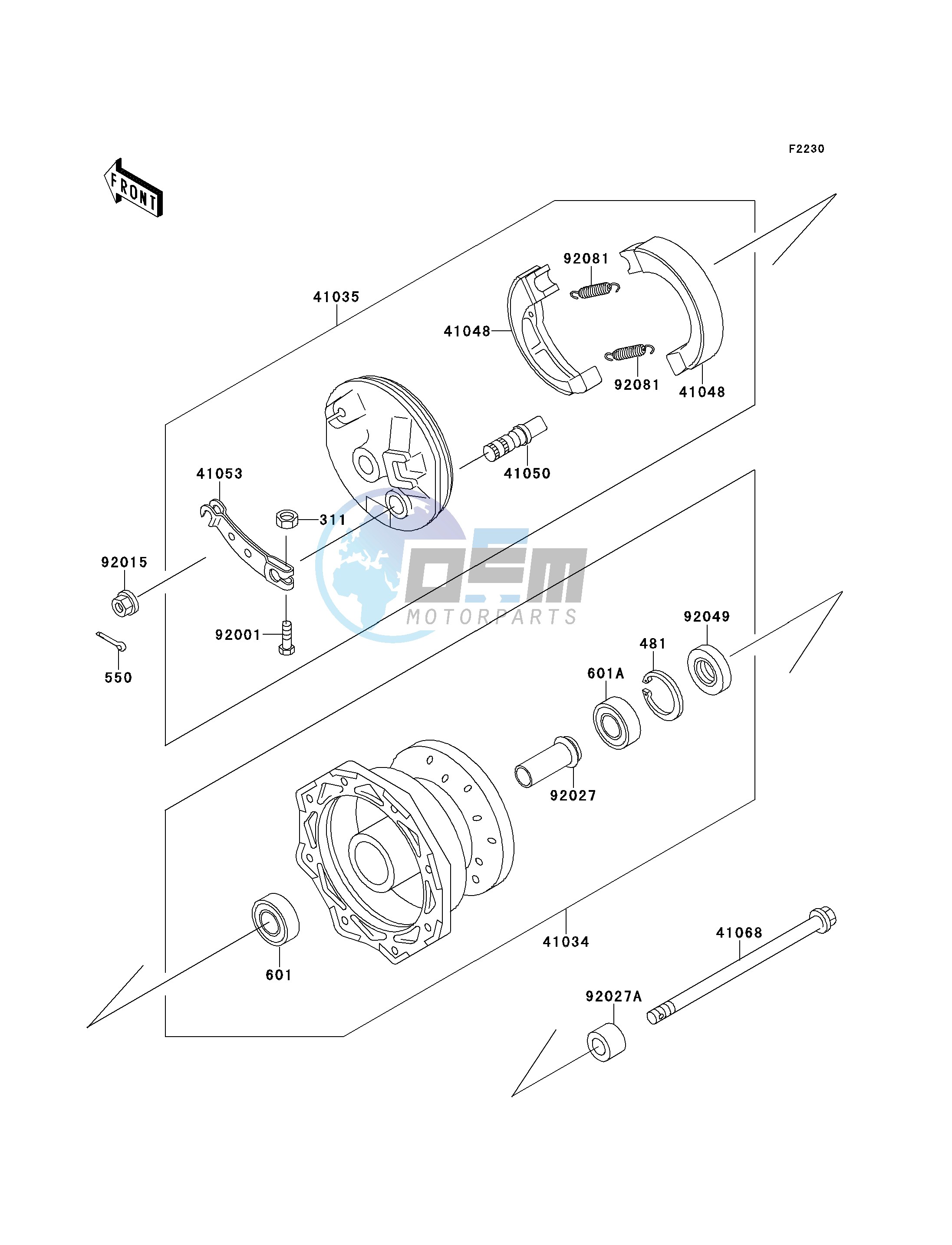 FRONT HUB