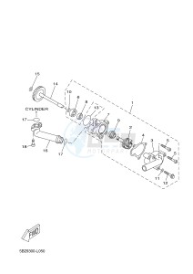 YP250R X-MAX 250 (2DL1 2DL1 2DL1 2DL1) drawing WATER PUMP