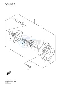 GSX-S 1000 drawing WATER PUMP