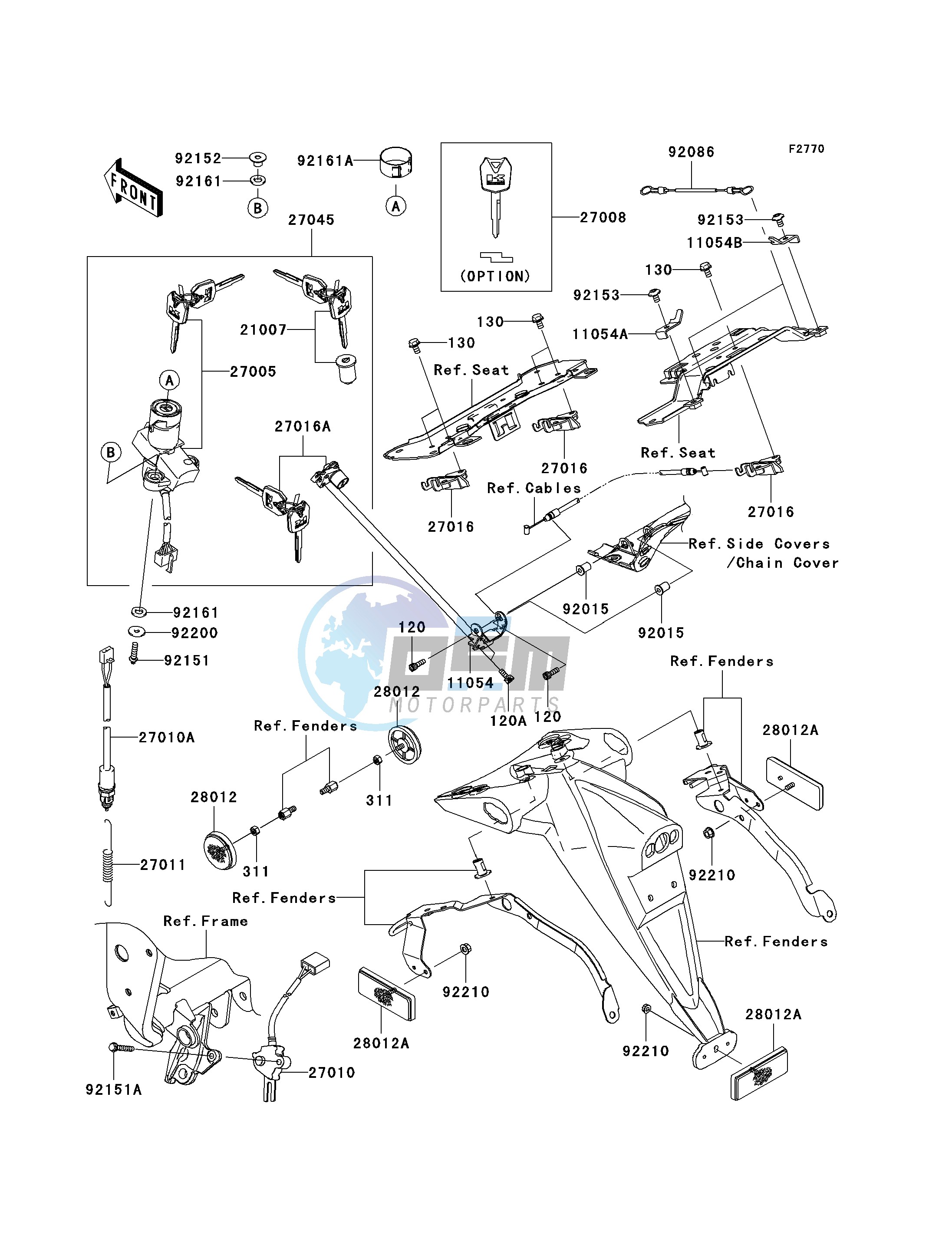 IGNITION SWITCH_LOCKS_REFLECTORS