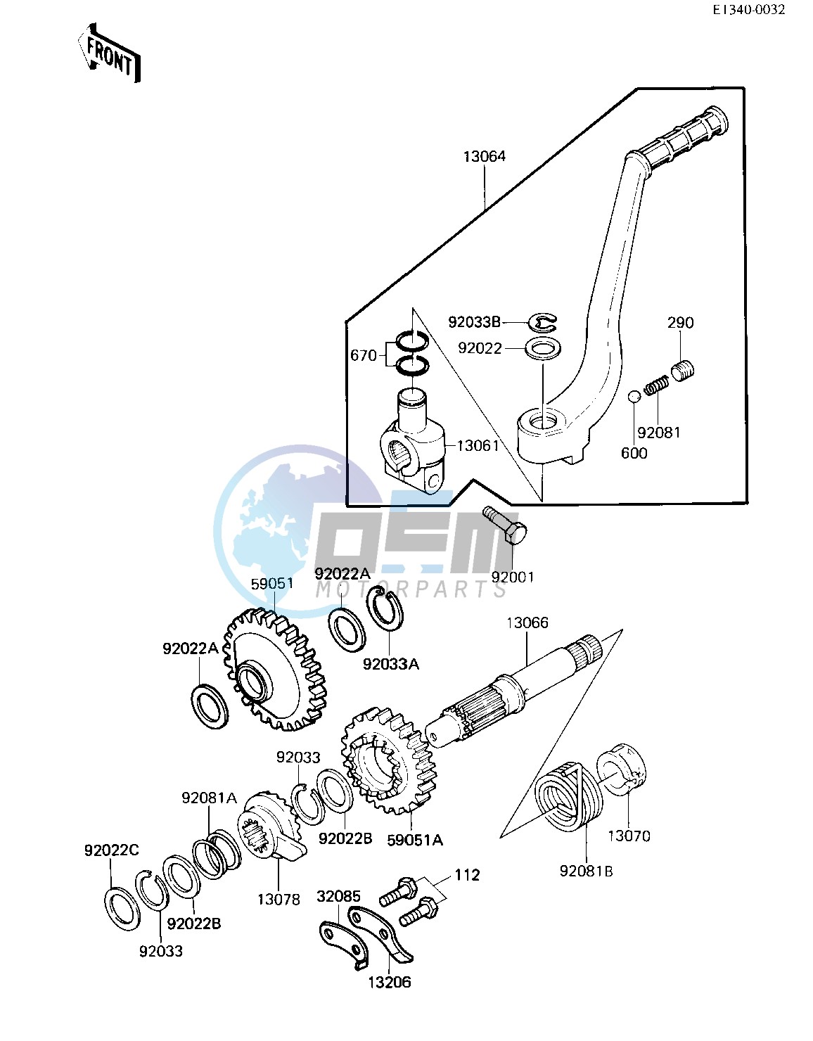 KICKSTARTER MECHANISM