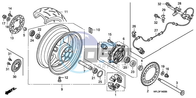 REAR WHEEL