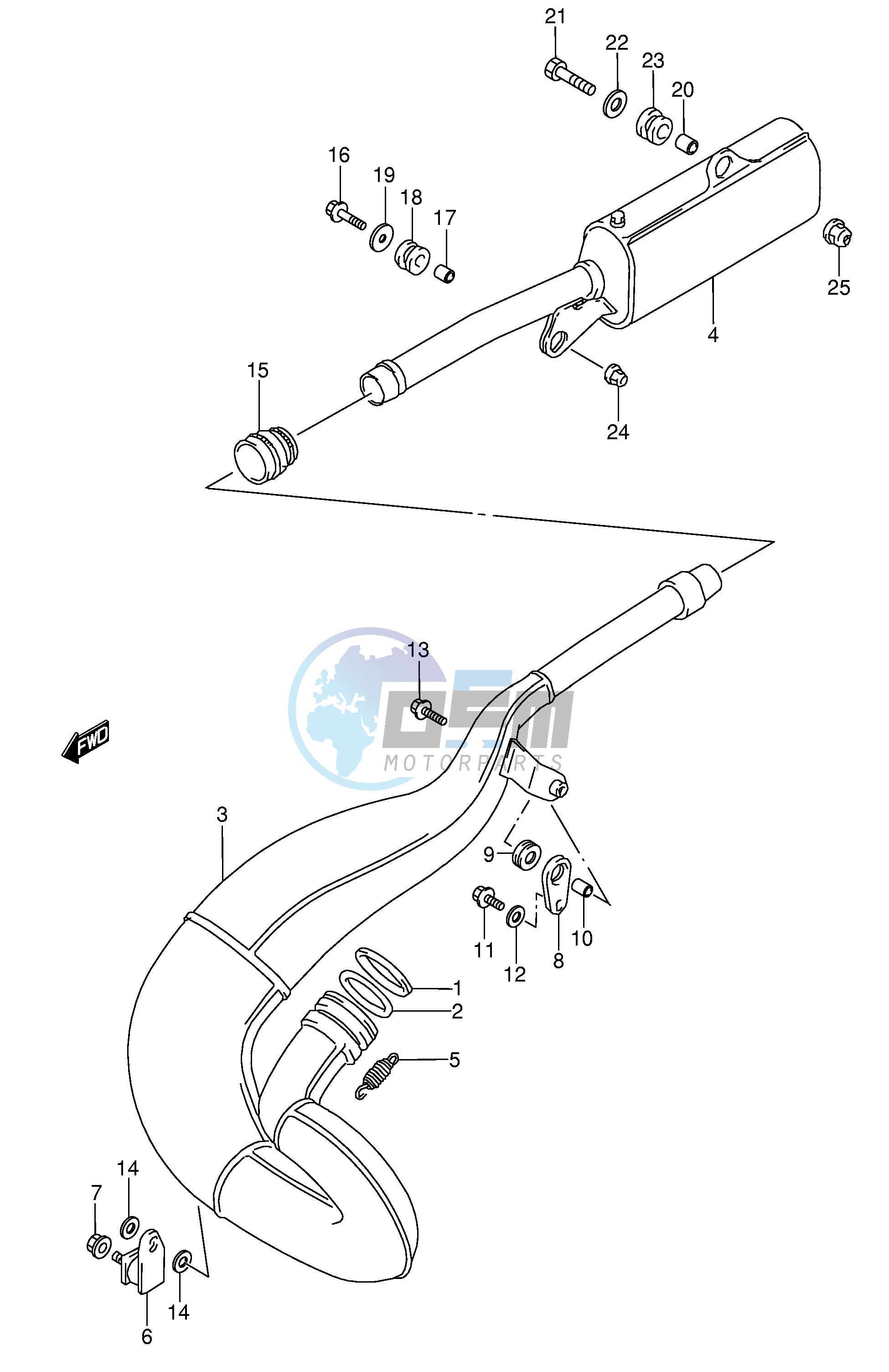 MUFFLER (MODEL S T)