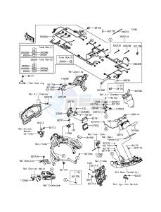 NINJA H2R ZX1000PFF EU drawing Chassis Electrical Equipment