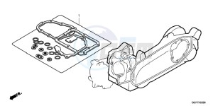 NSC50T2F NSC50T2 UK - (E) drawing GASKET KIT B