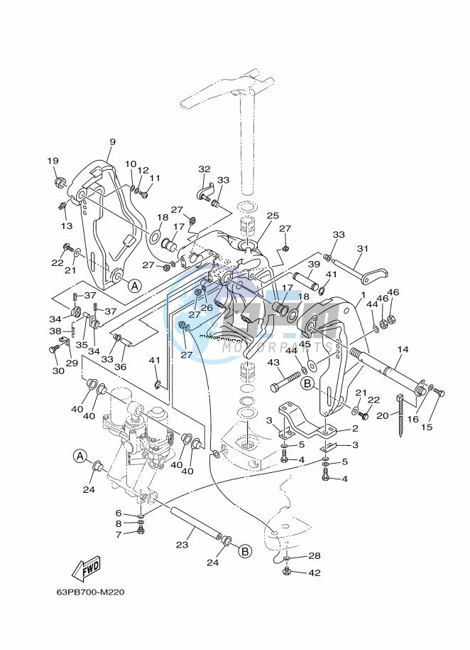 FRONT-FAIRING-BRACKET