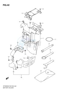 SFV650 (E3-E28) Gladius drawing BATTERY HOLDER