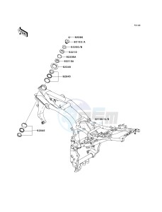 ZR 1000 A [Z1000] (A1-A3) drawing FRAME