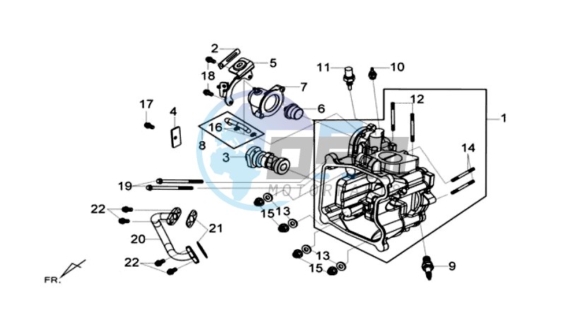 CYLINDER WHITEH PISTON / CILINDER HEAD GASKET /  CILINDER BOTTOM GASKET