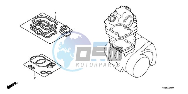 GASKET KIT A