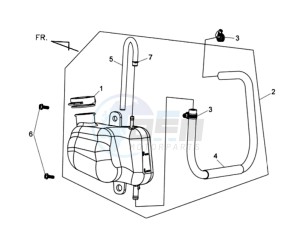 WOLF 250EFI drawing RESERVE TANK