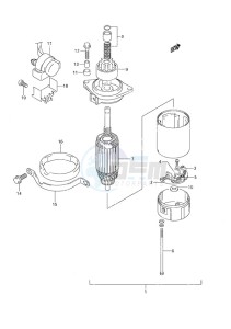 DF 30 drawing Starting Motor