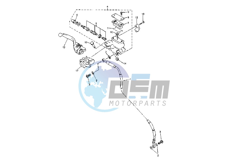 FRONT MASTER CYLINDER