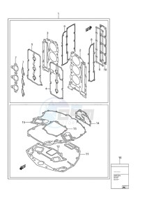 DF 200 drawing Gasket Set