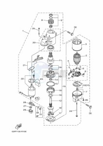 LF150B-GRAPHIC-SET drawing STARTER-MOTOR