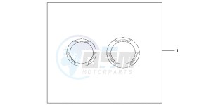 CB1000RAC drawing CRANKCASE RING