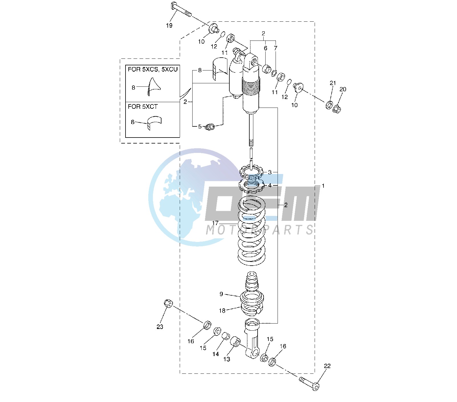 REAR SHOCK ABSORBER