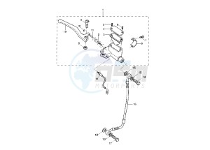 YH WHY 50 drawing FRONT MASTER CYLINDER