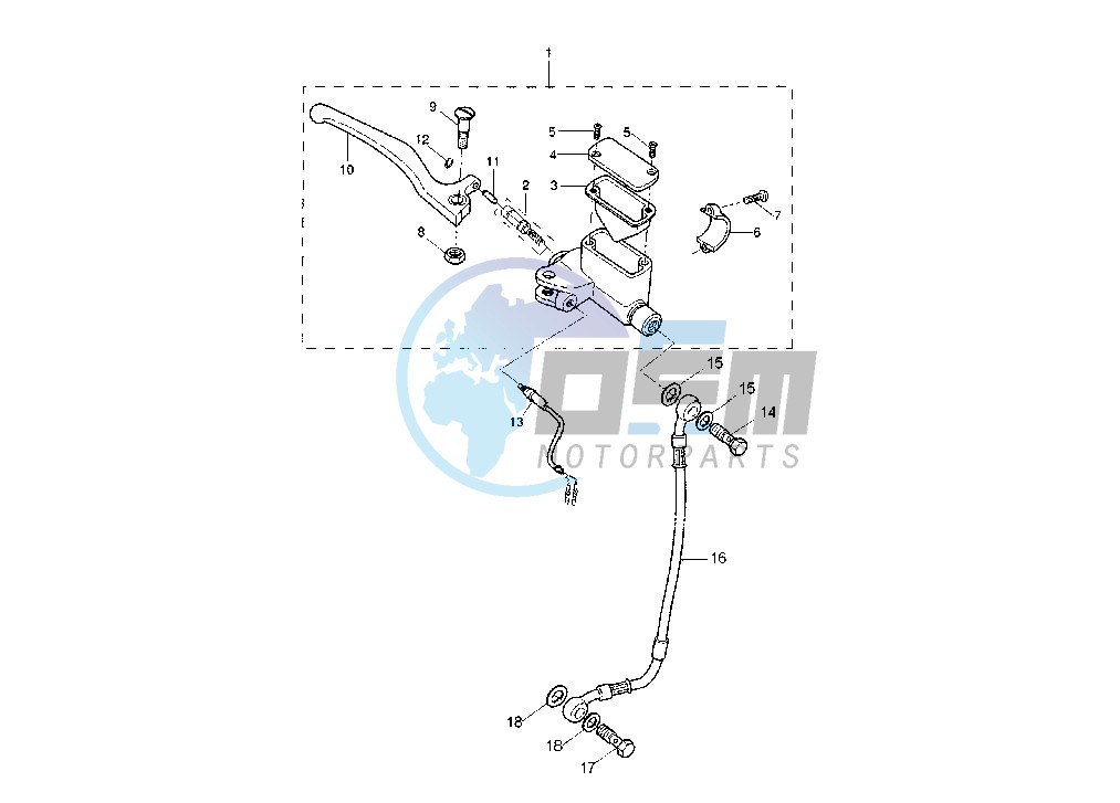 FRONT MASTER CYLINDER