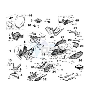 SAT125 E drawing COWLING