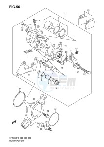 LT-R450 (E28-E33) drawing REAR CALIPER