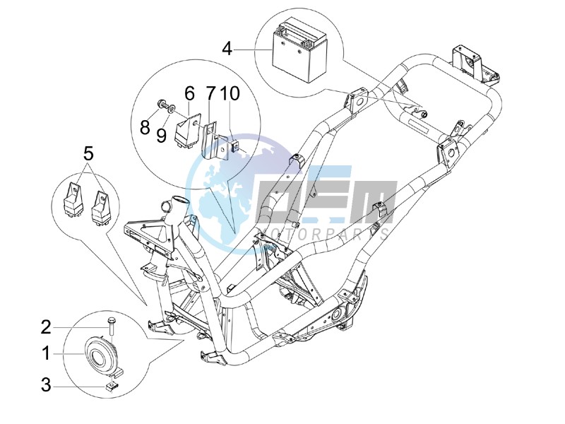 Remote control switches - Battery - Horn