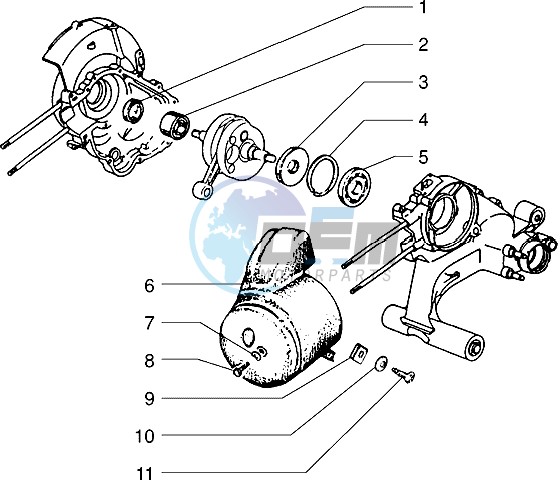 Cooling-hood-main bearings