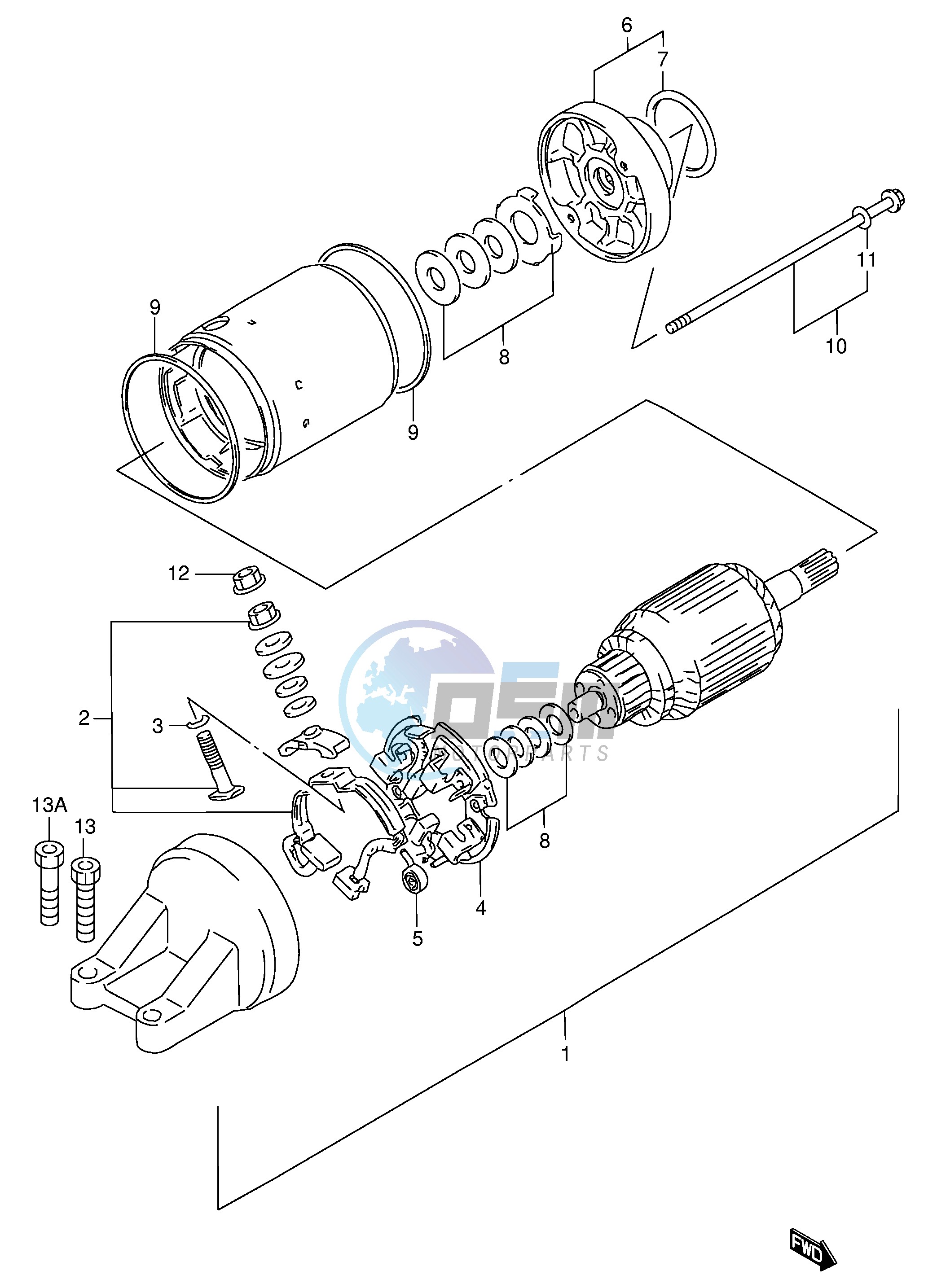 STARTING MOTOR