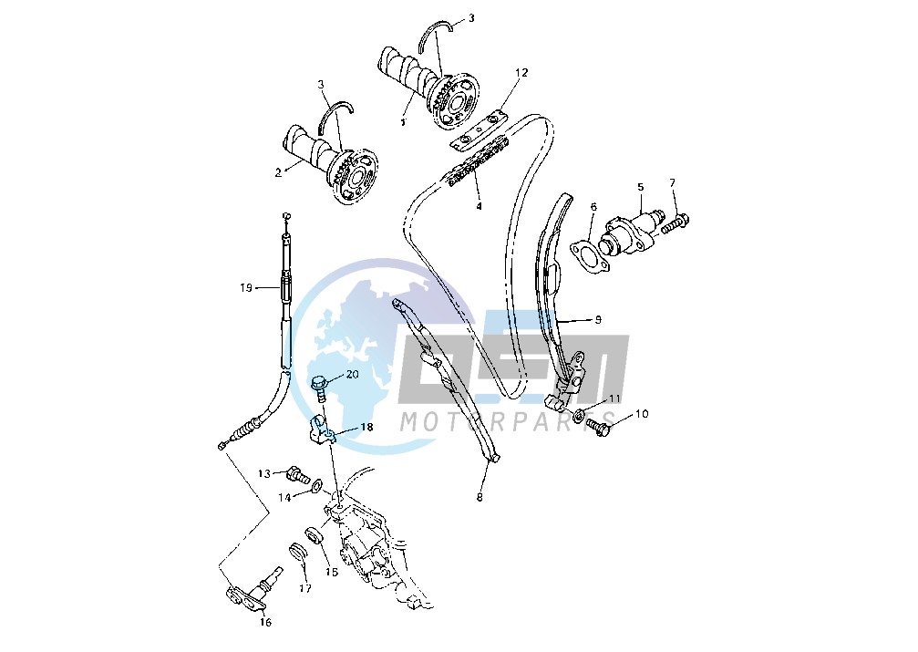 CAMSHAFT -CHAIN