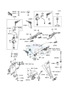 Z750 ZR750LBF FR GB XX (EU ME A(FRICA) drawing Ignition Switch