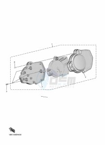 YZF600 YZF-R6 (BN6H) drawing METER