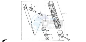 NH80MD drawing REAR CUSHION