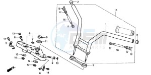 VT600CD 400 drawing HANDLE PIPE (1)