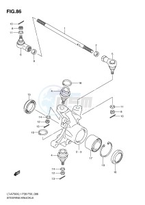 LT-A750X (P28-P33) drawing STEERING KNUCKLE