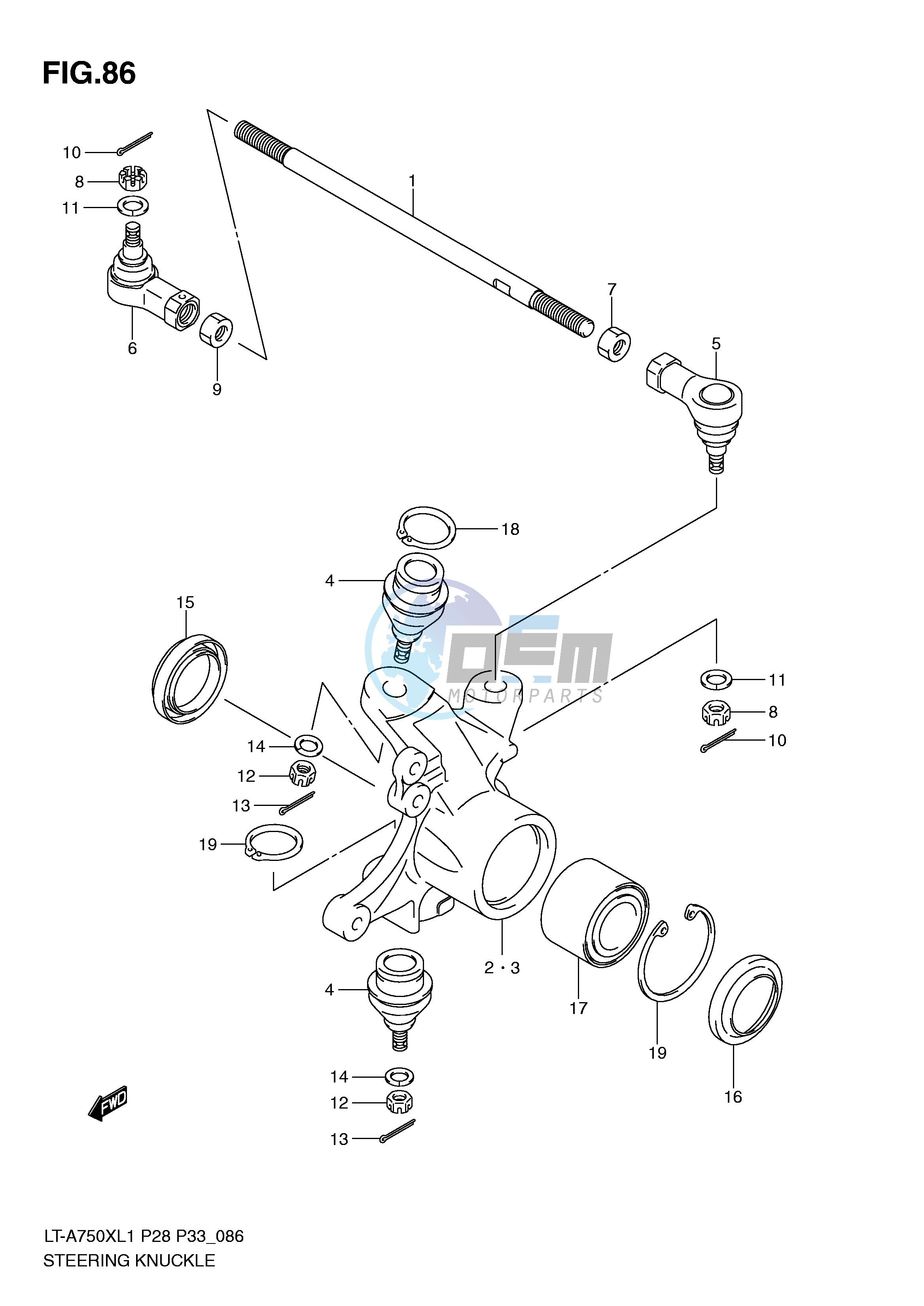 STEERING KNUCKLE