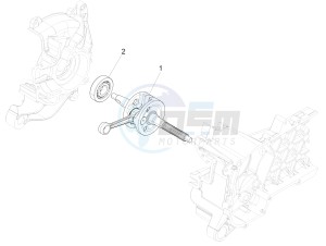 Liberty 50 4t Delivery Single disc drawing Crankshaft