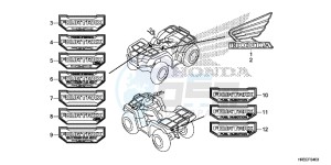 TRX420TM1F TRX420 Europe Direct - (ED) drawing MARK