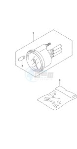 DF 9.9A drawing Opt: Meter - w/Remote Control