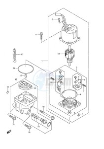 DF 140A drawing PTT Motor