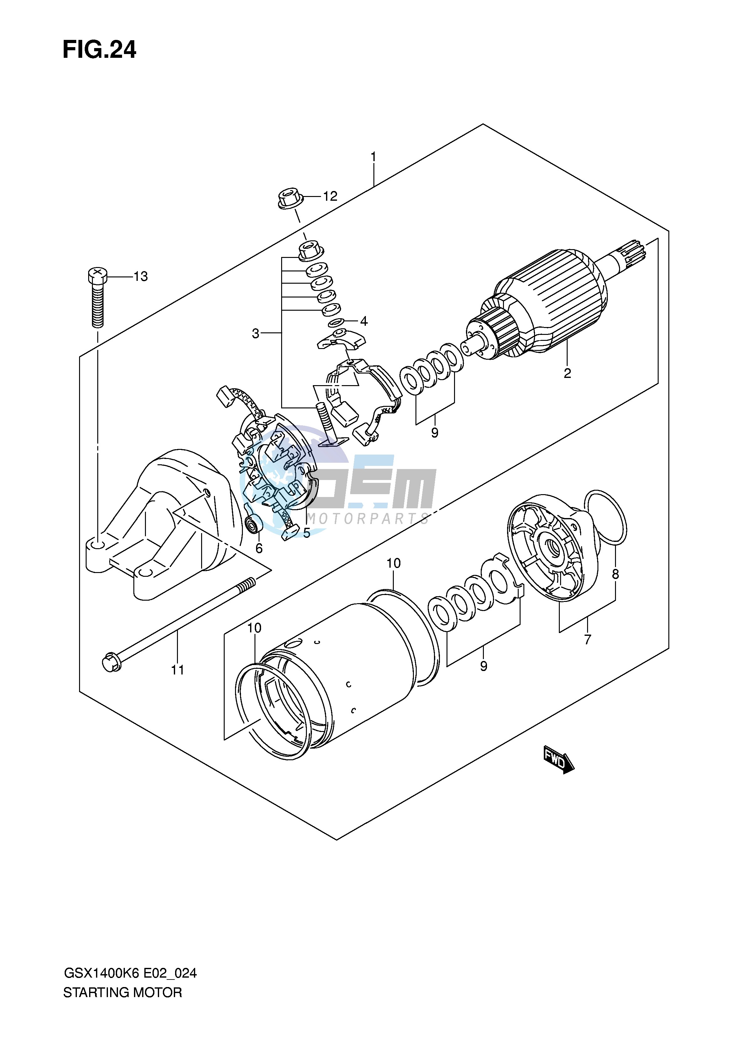 STARTING MOTOR