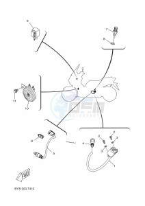 YP125RA XMAX 125 ABS (BL27) drawing FLASHER LIGHT