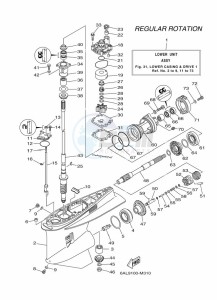 F200BETX drawing PROPELLER-HOUSING-AND-TRANSMISSION-1