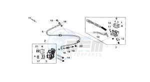 MAXSYM 400 EFI drawing RIGHT FRONT BRAKE