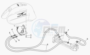 V 11 1100 Cat. Cat. drawing Fuel supply