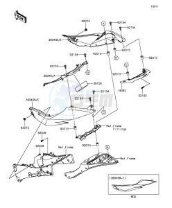 NINJA ZX-6R ZX636EGFA GB XX (EU ME A(FRICA) drawing Side Covers